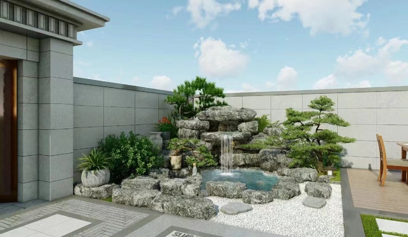 假山魚池設(shè)計(jì)